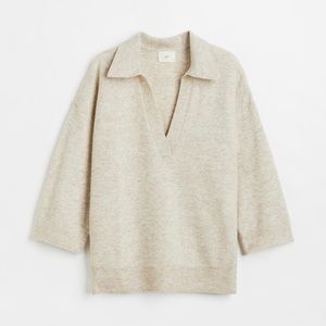 H&M Knit Collared sweater Small